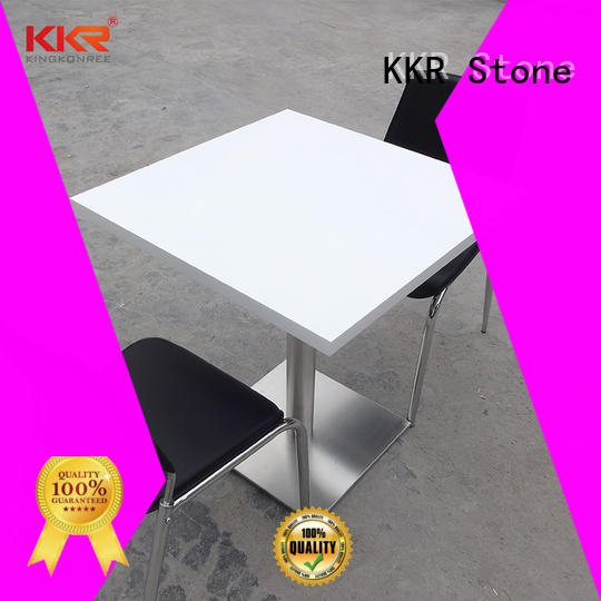 KKR Stone acrylic luxury marble dining table