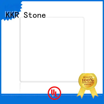 KKR Stone small modified acrylic solid surface superior chemical resistance for bar table