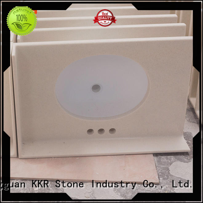KKR Stone solid Surface acrylic solid surface countertops popular for home