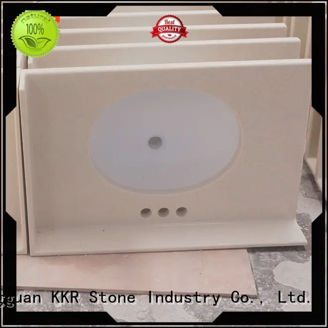 KKR Stone solid Surface acrylic solid surface countertops popular for home