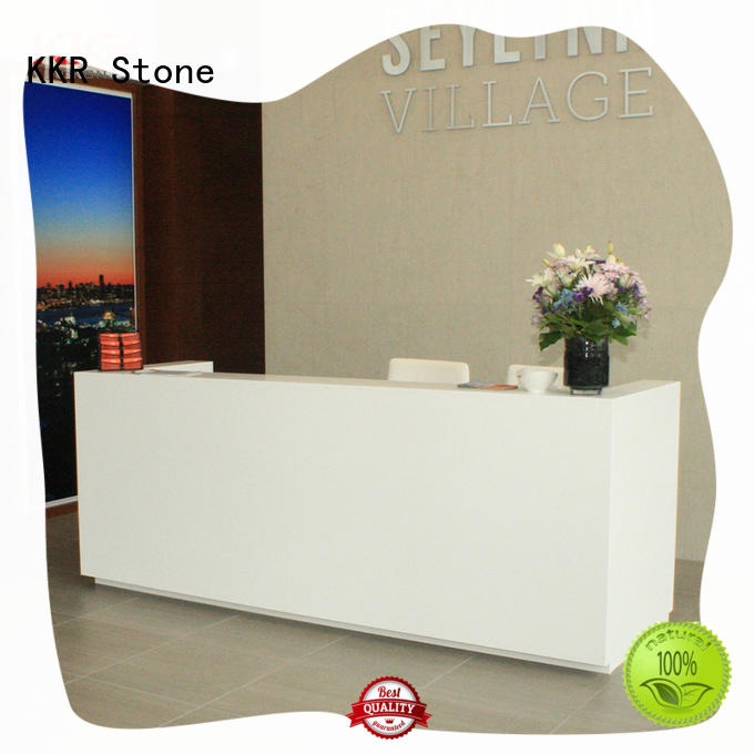 pure acrylic modern reception desk free quote for school building
