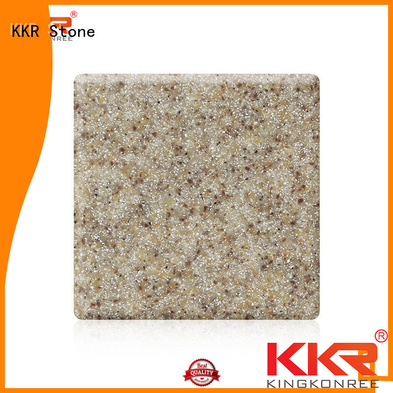 sheet solid surface sheet slabs sparkle for table tops KKR Stone