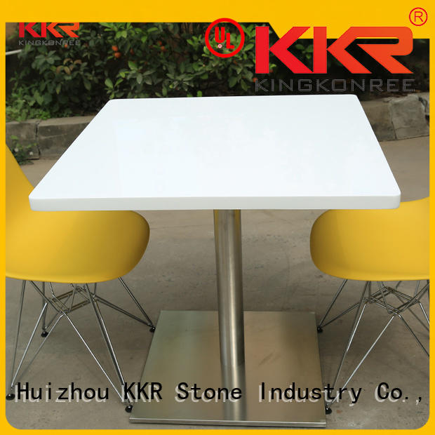 acrylic solid surface table tops restaurant