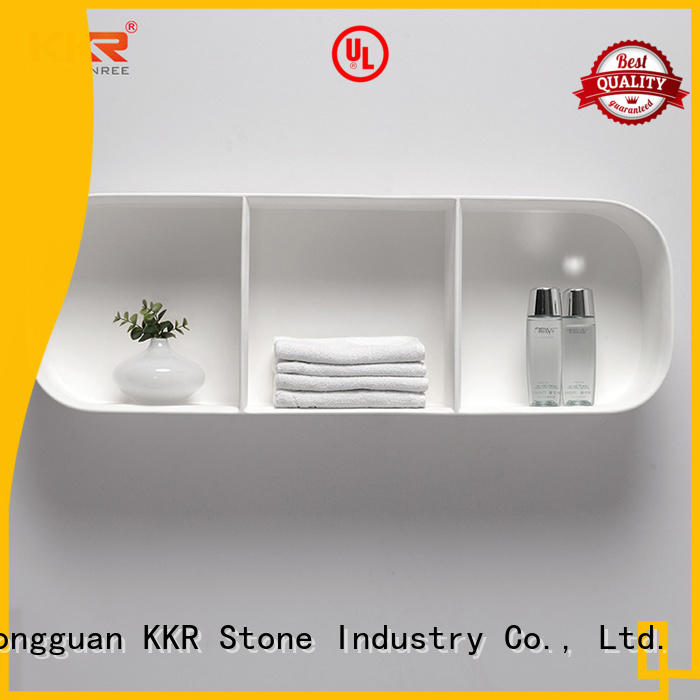 KKR Stone good Quality plexiglass shelves factory for home
