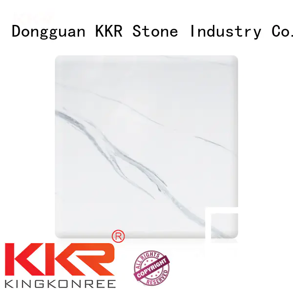 KKR Stone high-quality texture pattern solid surface factory for building