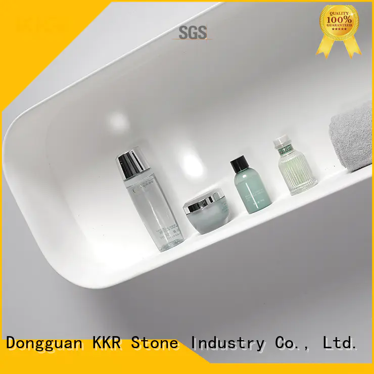 double Sink acrylic bathroom tray check now for home KKR Stone