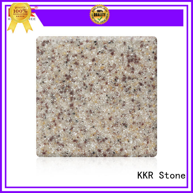 KKR Stone hot-sale solid surface factory superior stain for garden table