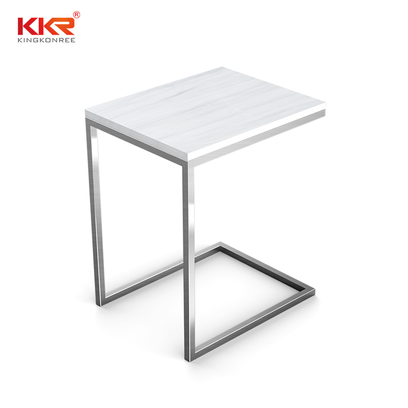 KKR Solid Surface professional marble dining table set from China for home-2