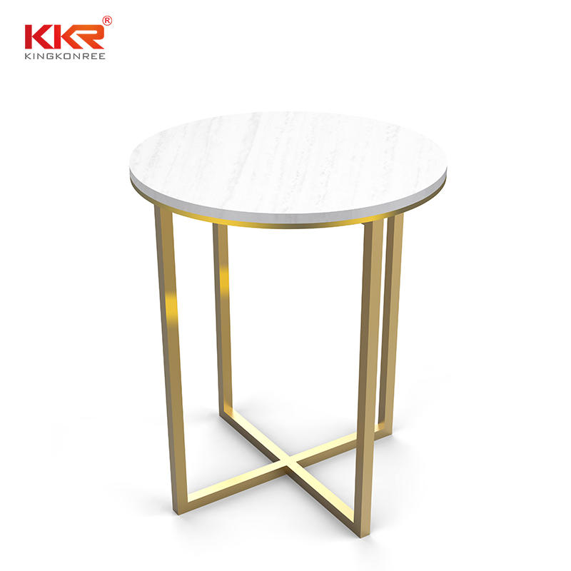 Custom Size Acrylic Solid Surface Side Table KKR-ST04