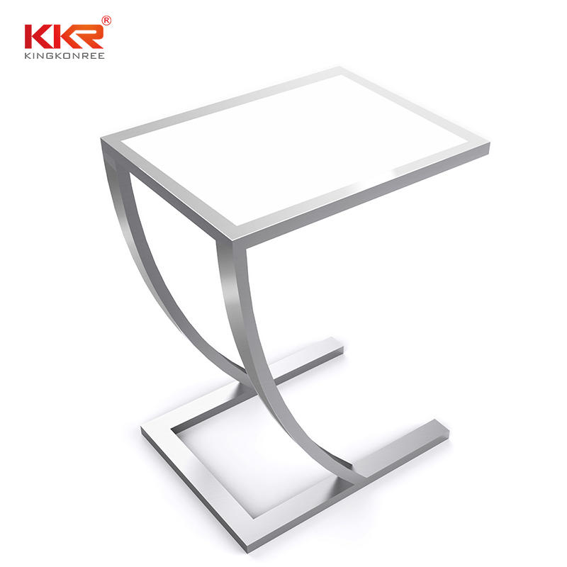 Distinct Design Acrylic Stone Solid Surface Sidetables KKR-ST06