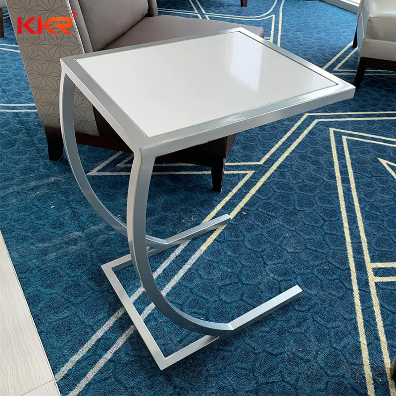 Distinct Design Acrylic Stone Solid Surface Sidetables KKR-ST06