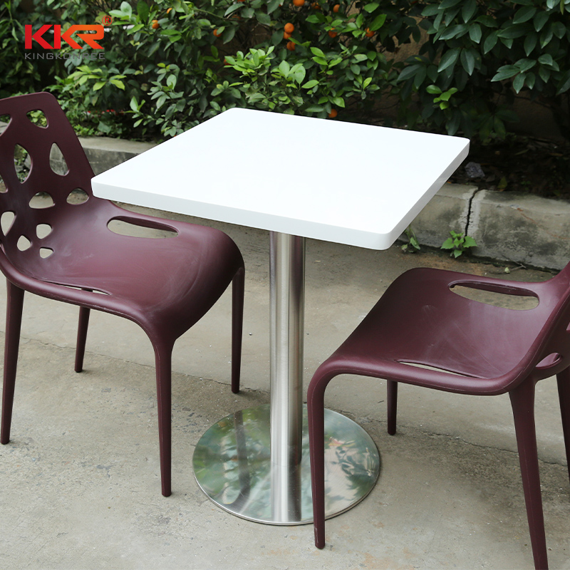KKR Stone acrylic solid surface table tops-1