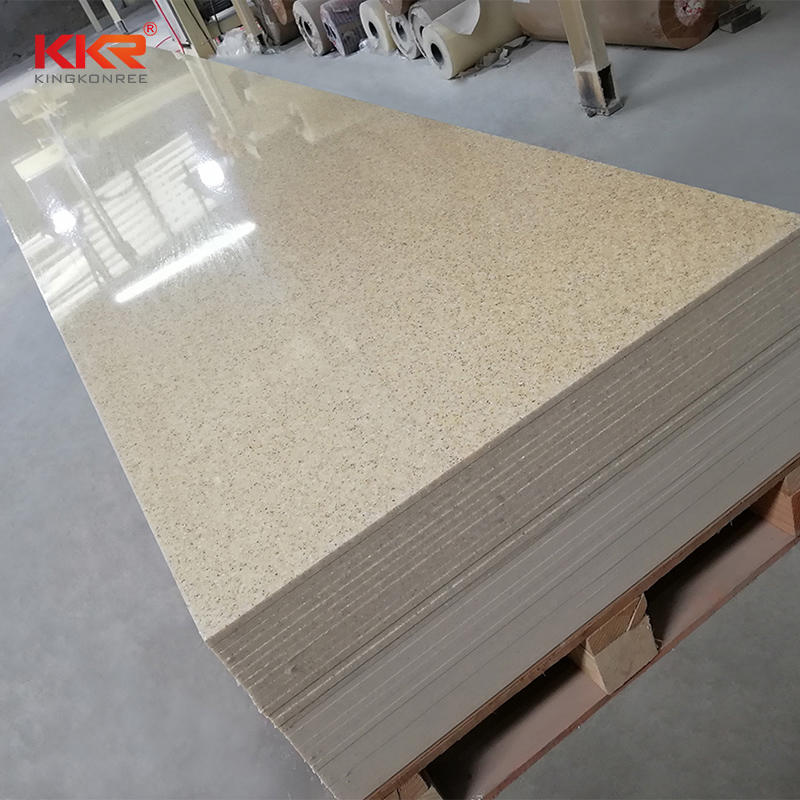Sand Color Modified Acrylic Soild Surface Sheets KKR-M1609