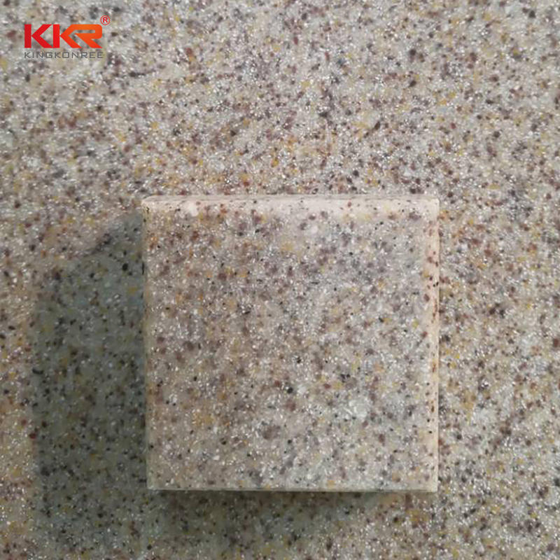 Sand Color Acrylic Solid Surface Sheets KKR-M1620