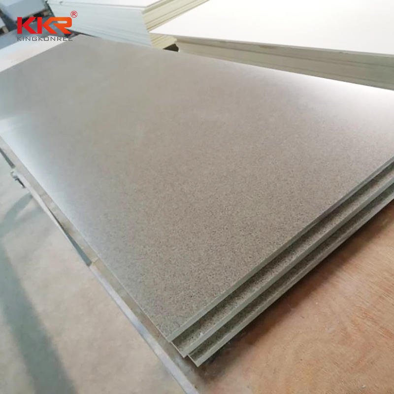 Sand Color Acrylic Solid Surface Sheets KKR-M1620