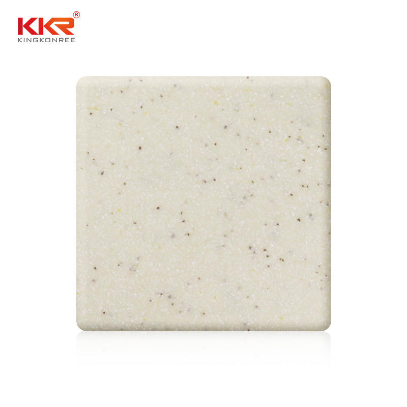 Hot Sles Color Solid Surface Sheets With Small Chips KKR-M1621