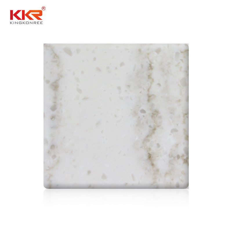 Modified Texture Marble Pattern Solid Surface Sheets KKR-M8826