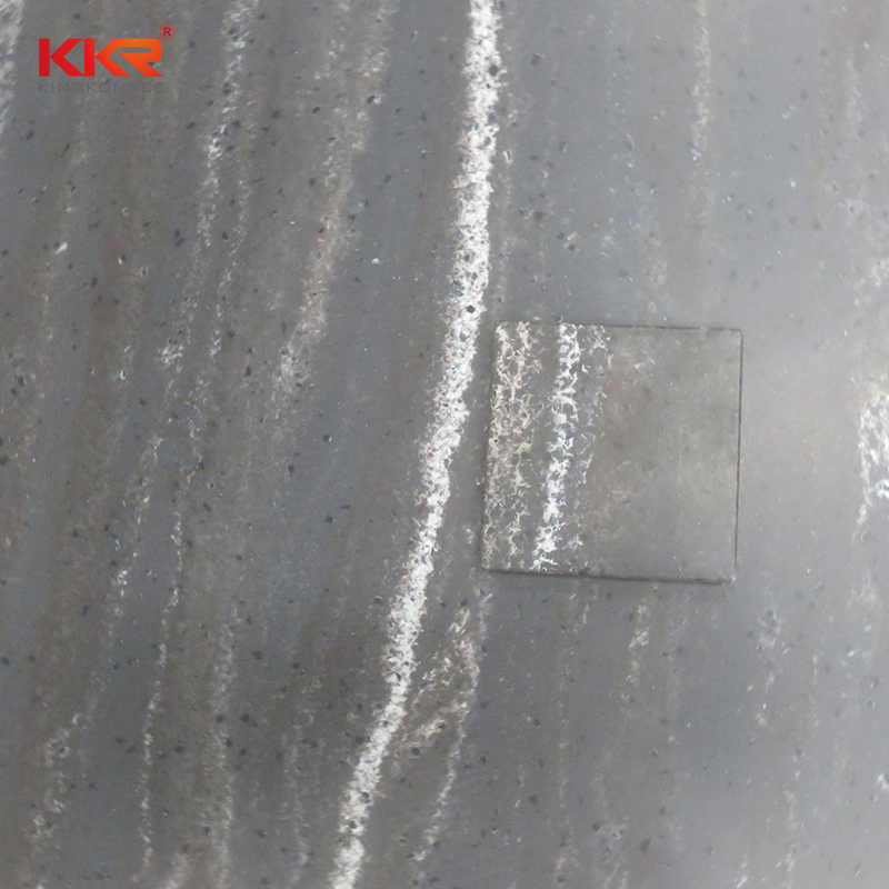 KKR Stone texture corian solid surface sheet vendor for garden table-1