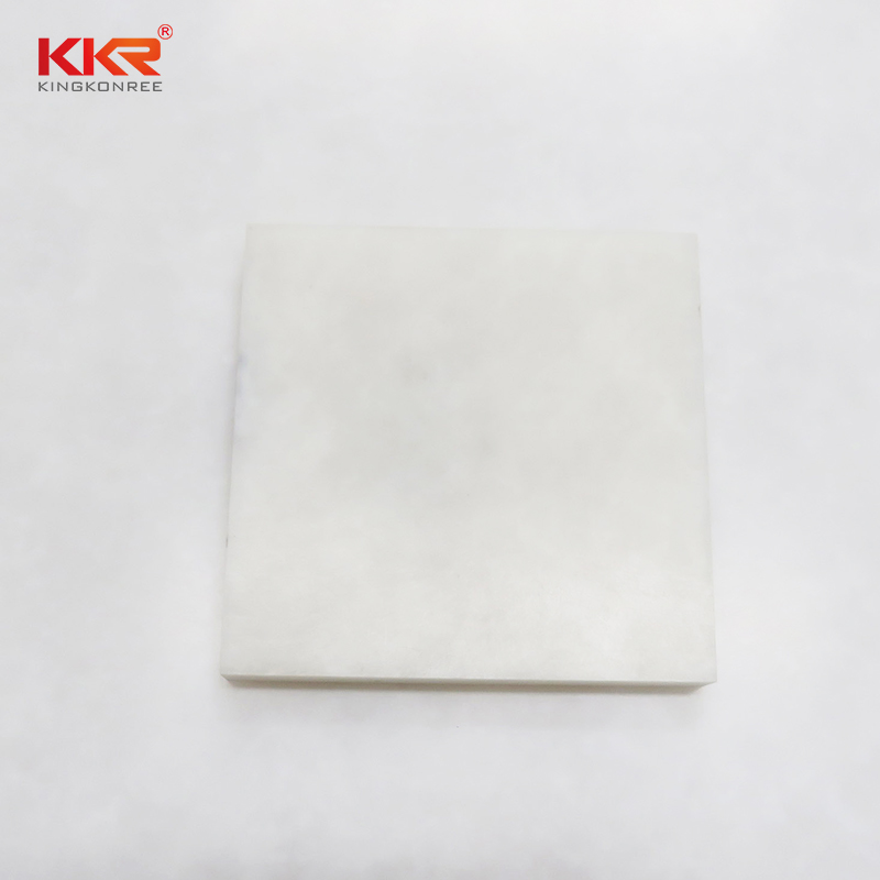 KKR Stone high strength translucent solid surface bulk production for building-1