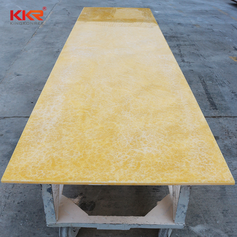 Closuds Pattern Translucent Soild Surface Sheet KKR-A005