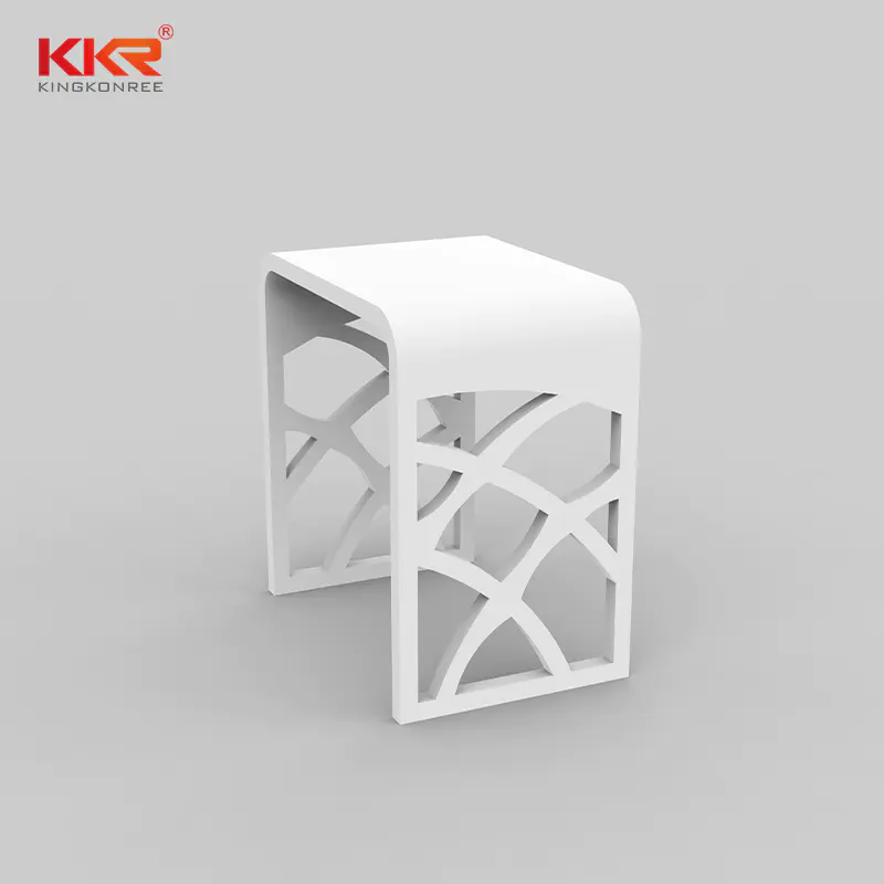Newly Artificial Stone Acrylic Solid Surface Stool KKR-Stool-M
