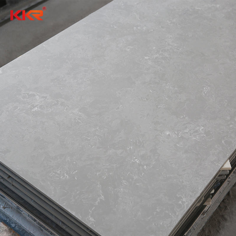 Artificial Stone Marble Pattern Solid Surface Sheets KKR-M5807