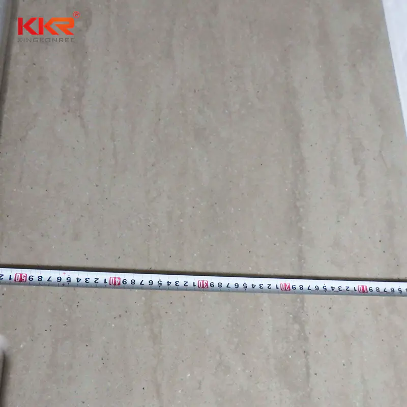 3660mm Length Artificial Stone Marble Color Solid Surface Sheet KKR-M6804