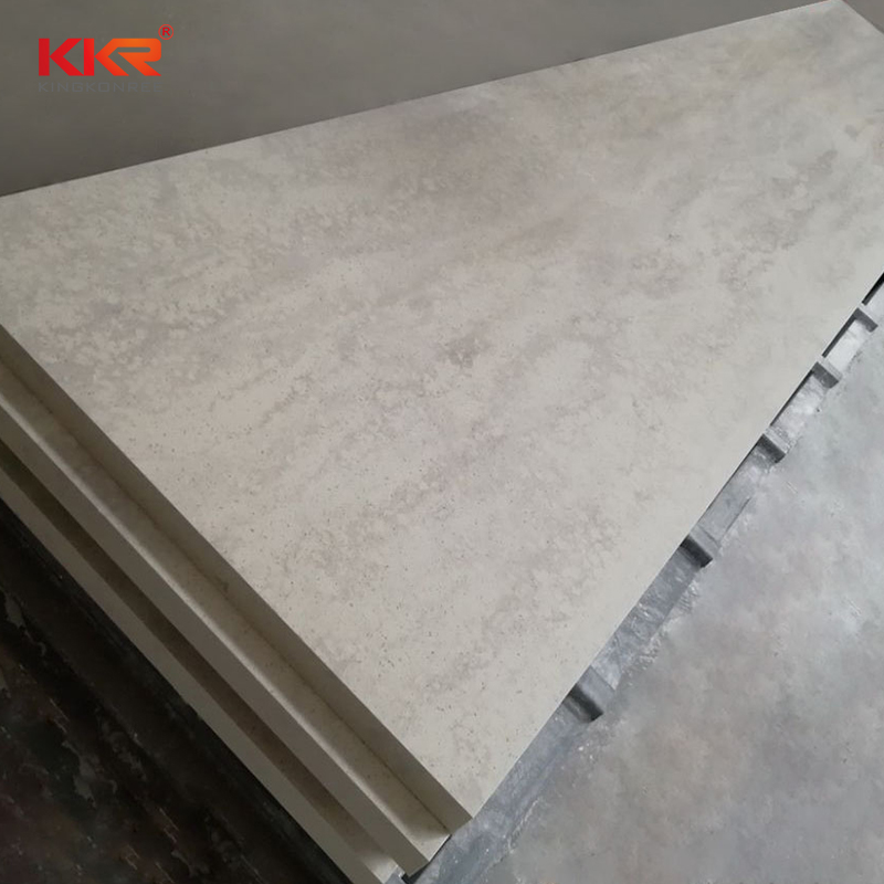 Hot Sales Acrylic Resin Stone Texture Solid Surface Sheets KKR-M6810