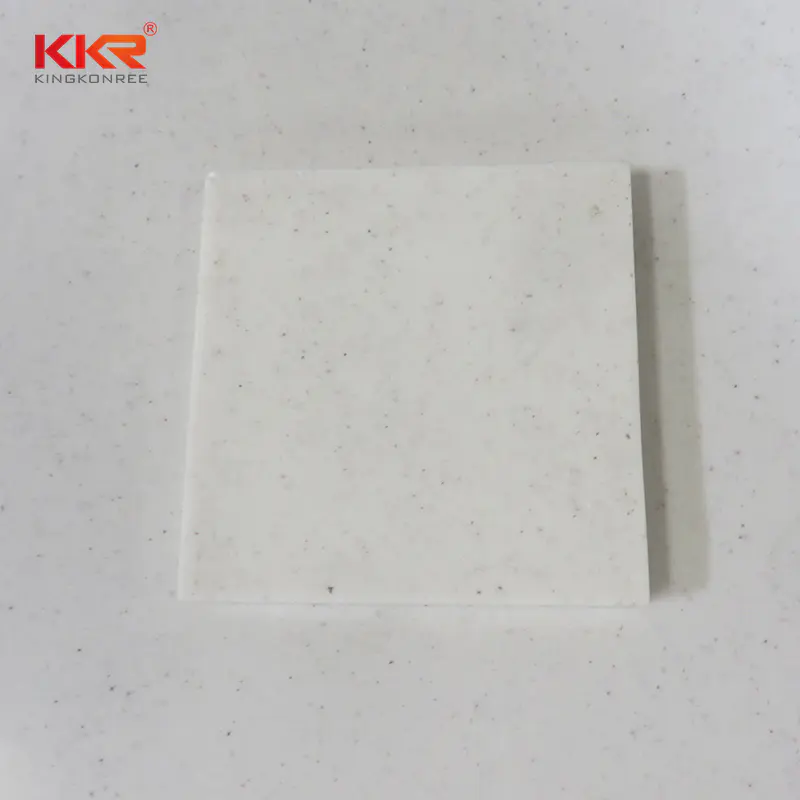 120 Inch Length Modified Acrylic Solid Surface Sheet With Small Chips KKR-M1653