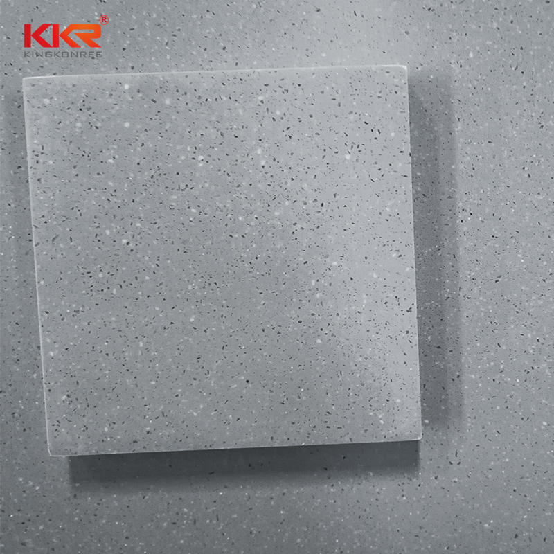 Dove Grey Color Modified Acrylic Stone Solid Surface Sheet KKR-M1665