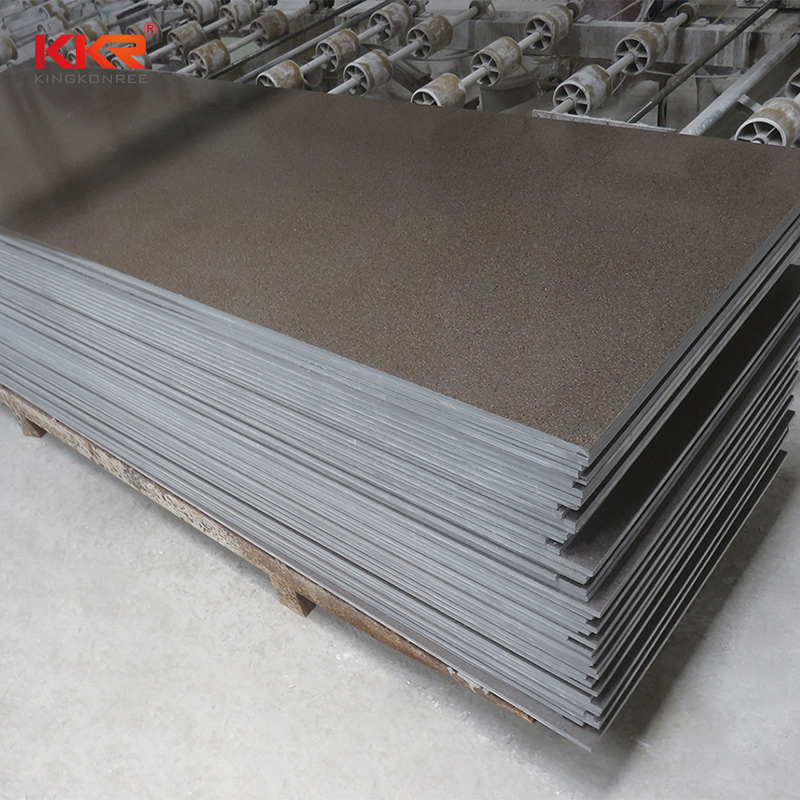 KKR Stone solid solid surface factory superior chemical resistance for table tops-1