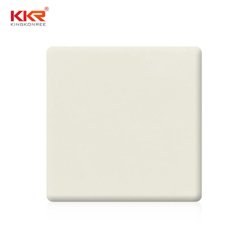 Bone Color 12mm Thickness Artificial Stone Solid Surface Sheets KKR-M1679