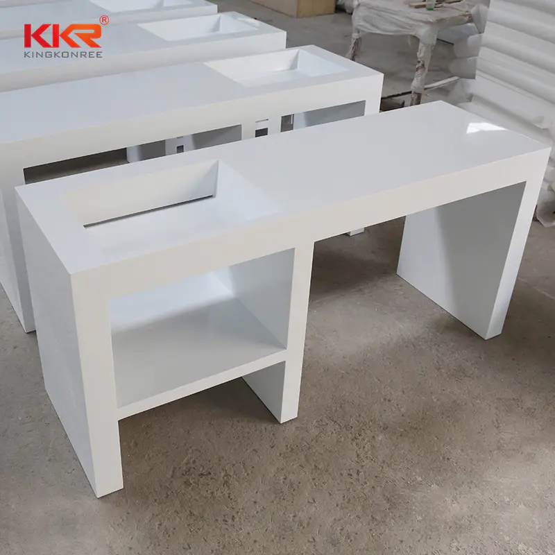 KKR Solid Surface black solid surface countertops best supplier on sale