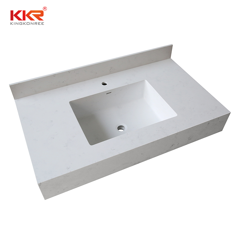 Modern 60 inch bathroom cabinet vanity sink acrylic wall hung solid surface vanity basin