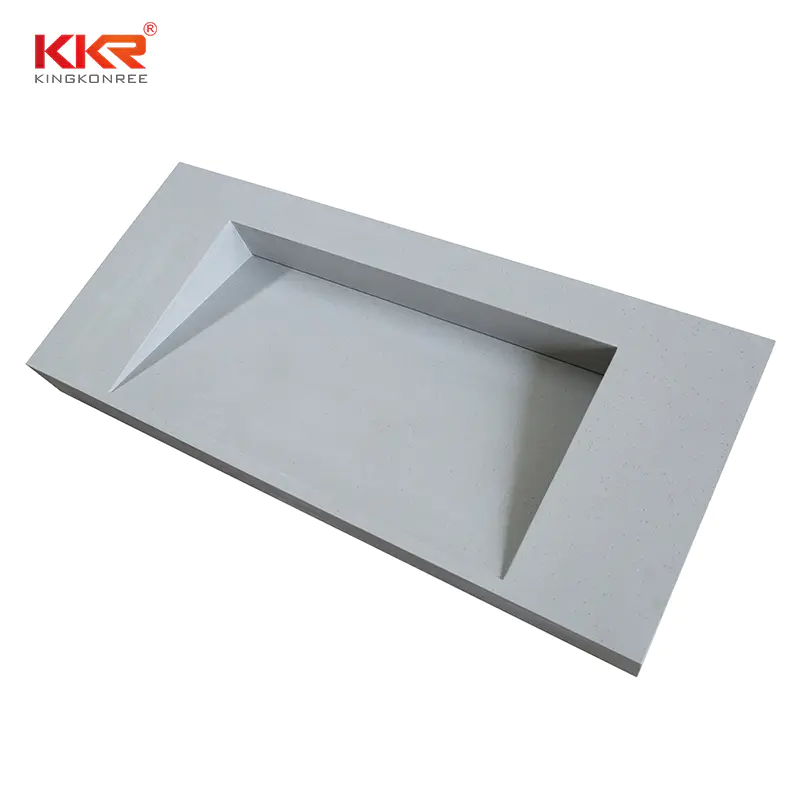 Pure Acrylic Solid Surface Vanity Top,Solid Surface Acrylic Table Top,Bathroom Table Top With Basin