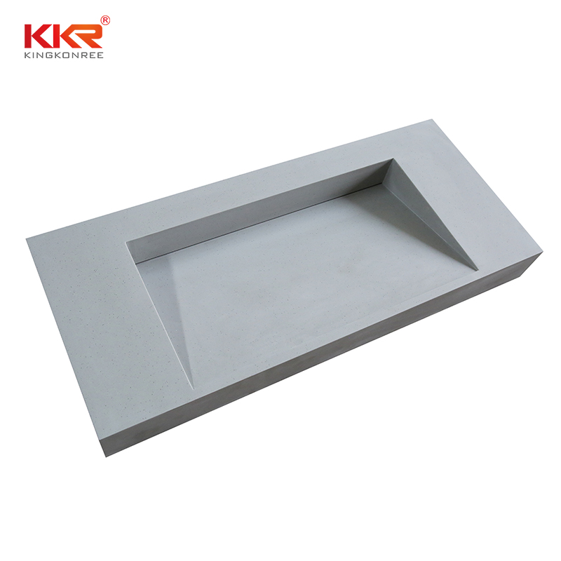 Pure Acrylic Solid Surface Vanity Top,Solid Surface Acrylic Table Top,Bathroom Table Top With Basin