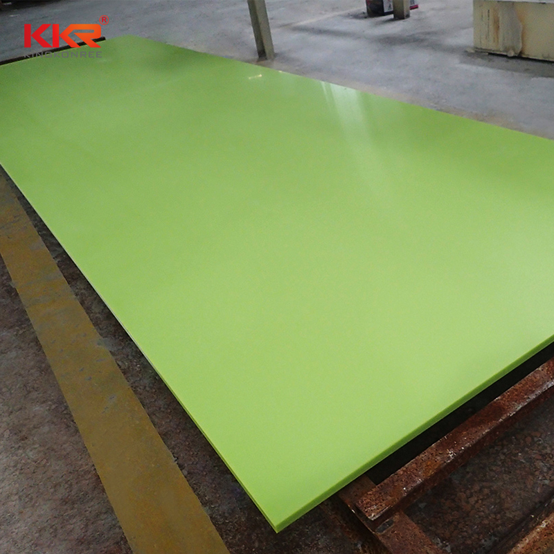 KKR Solid Surface solid surface acrilyc sheet in bulk for indoor use-2