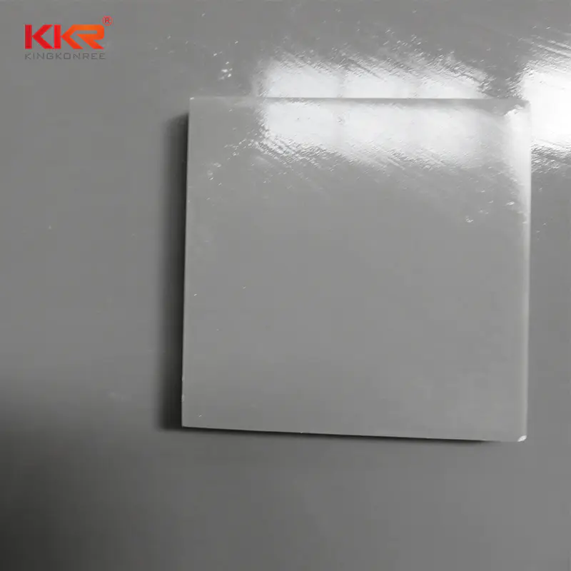 High quality grey artificial stone solid surface sheets KKR-M1706