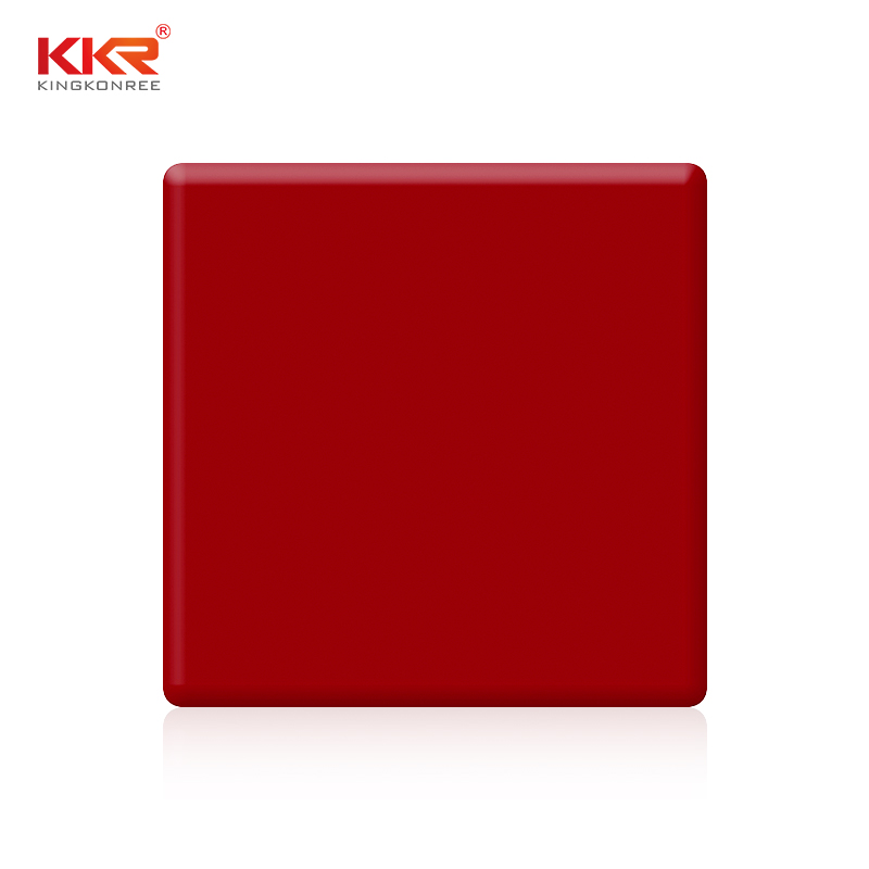 KKR Stone sheets solid surface supplier for school building-1