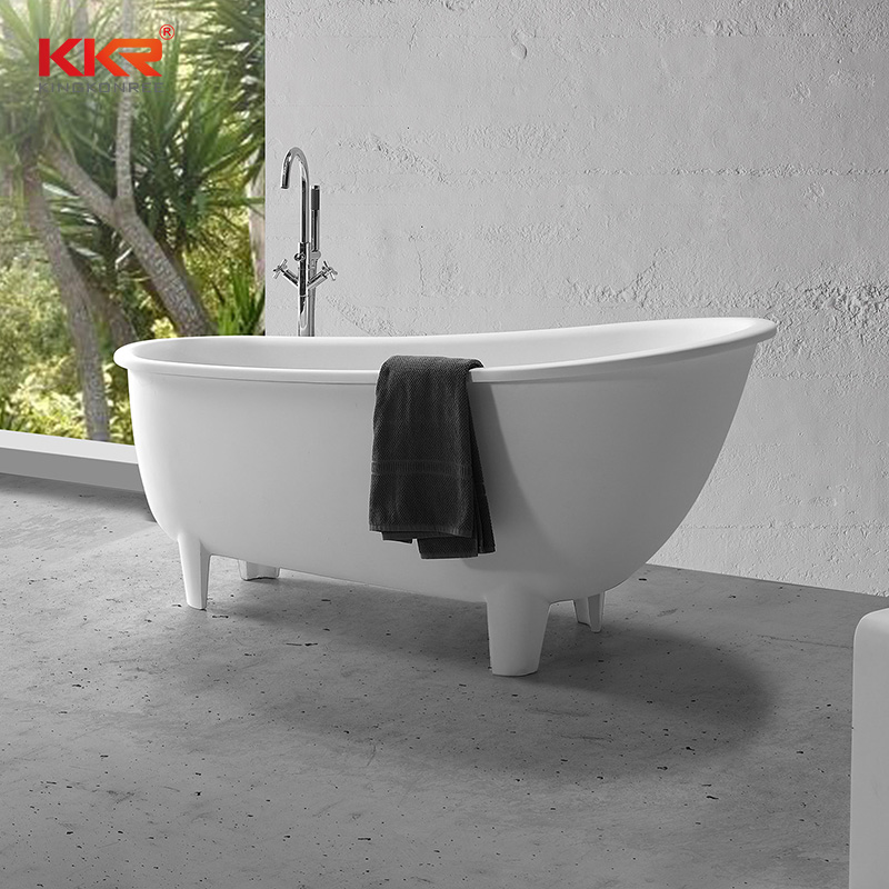 KKR Stone acrylic bathtub surround directly sale for home-1