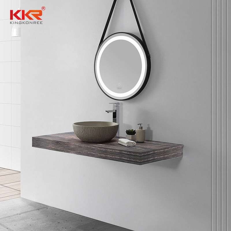 KKR Solid Surface bathroom vanity with sink supplier with high cost performance-1