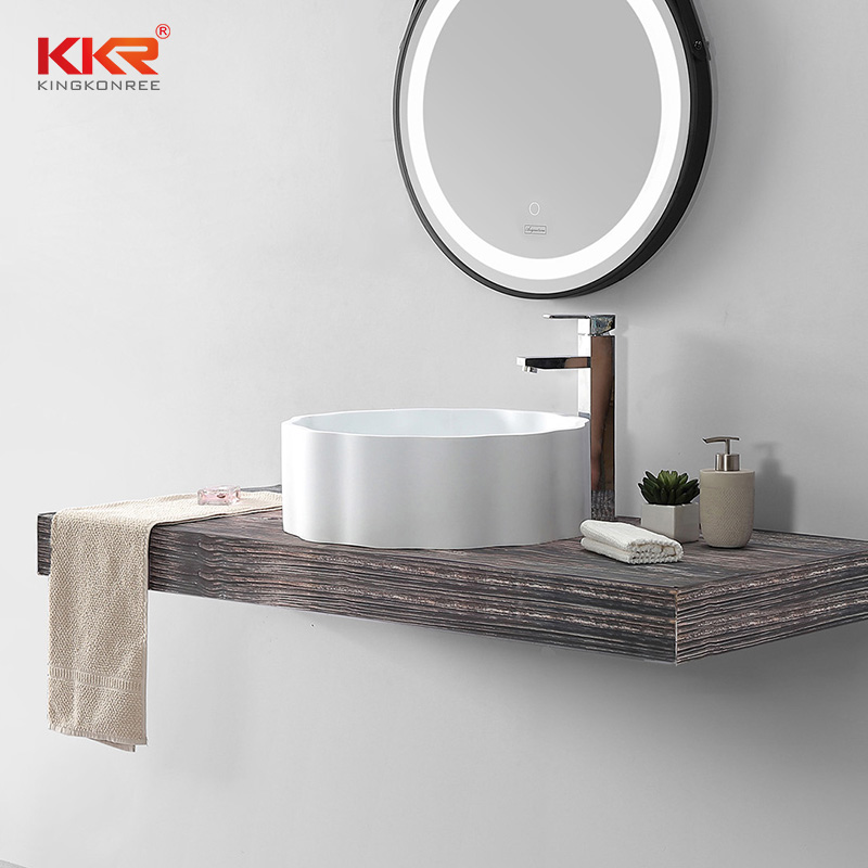 KKR Solid Surface quality bowl sink with good price for sale-1