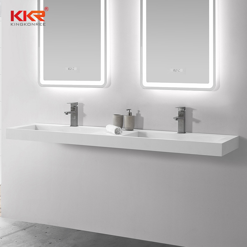 KKR Stone high tenacity undermount kitchen sink custom-design for worktops-2