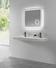 KKR Stone easily repairable small bathroom sink in good performance for worktops
