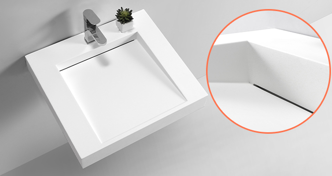 KKR Solid Surface top modern bathroom sink best supplier bulk production-5