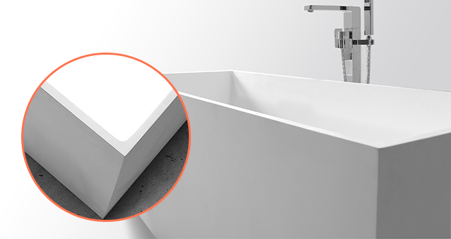 KKR Stone free standing bath tubs  manufacturer for building-6