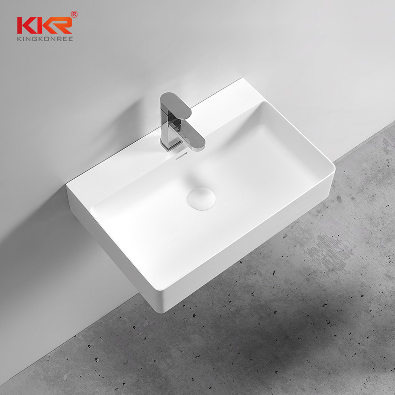 KKR Solid Surface best solid surface wash basin factory for indoor use-1