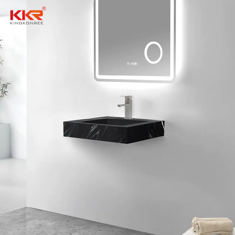 Hot Sales Artificial Marble Solid Surface Wall Hung Basin