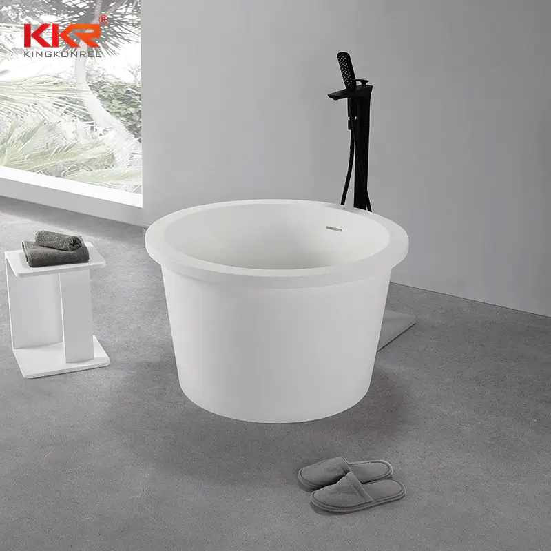 New Arrival Modern Sanitary Circular Mini Bath Tub