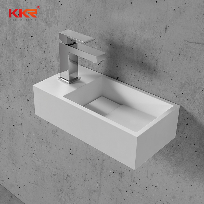 KKR Stone lassic style solid surface wash basin bulk production for table tops-1